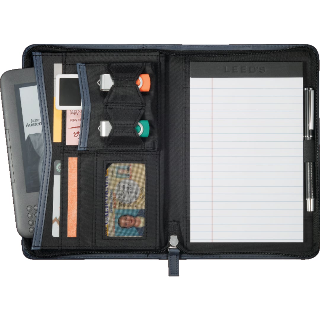 FSC® Mix Pedova™ Jr. Zippered Padfolio 6