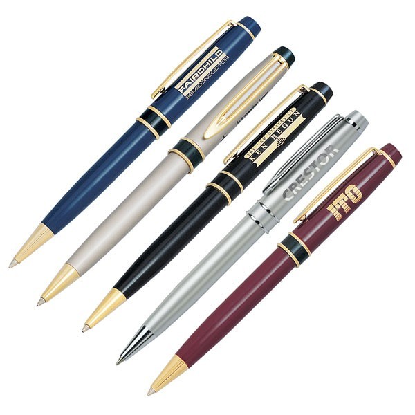 Solid Brass Ball Point Pen 2