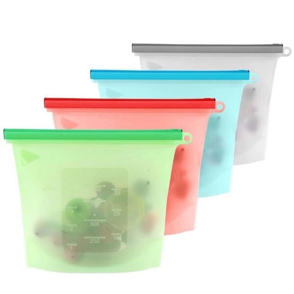 Reusable Silicone Food Fresh Bag - 1000ml 17