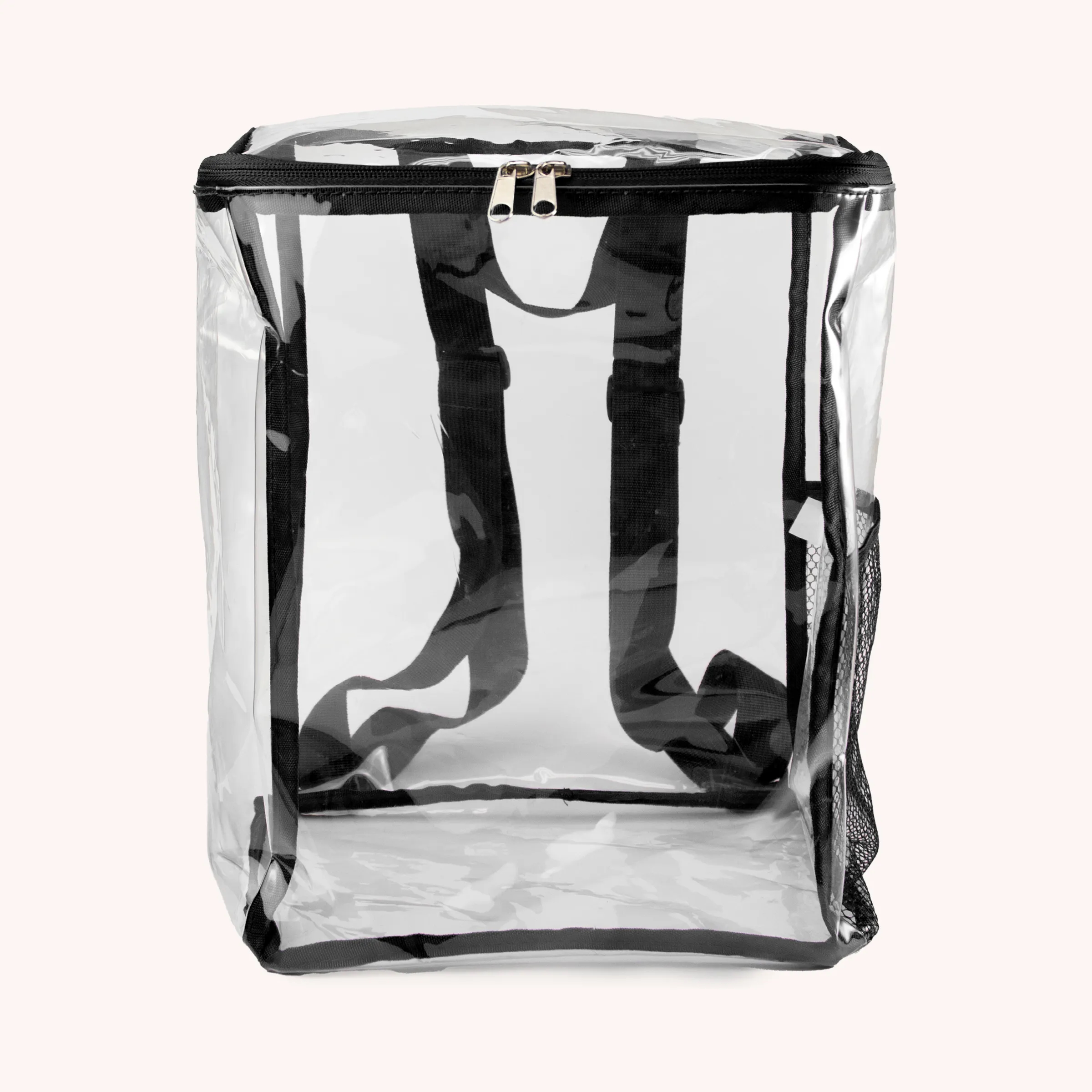 Clear Zipped Backpack 11
