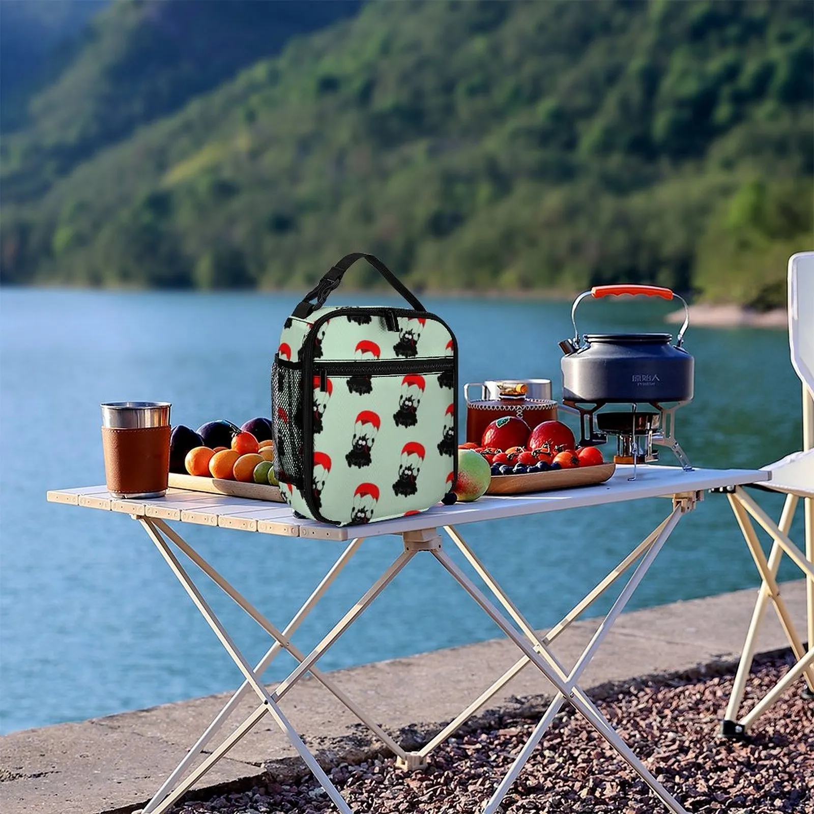 Custom Logo Lunch Bag Bulk Order Insulated Leak Proof for Corporate Promotional Gifts 4