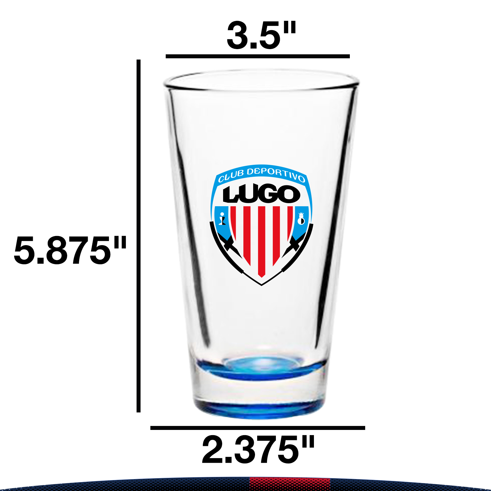 14 oz. Libbey Ovite Mixing Glasses 6