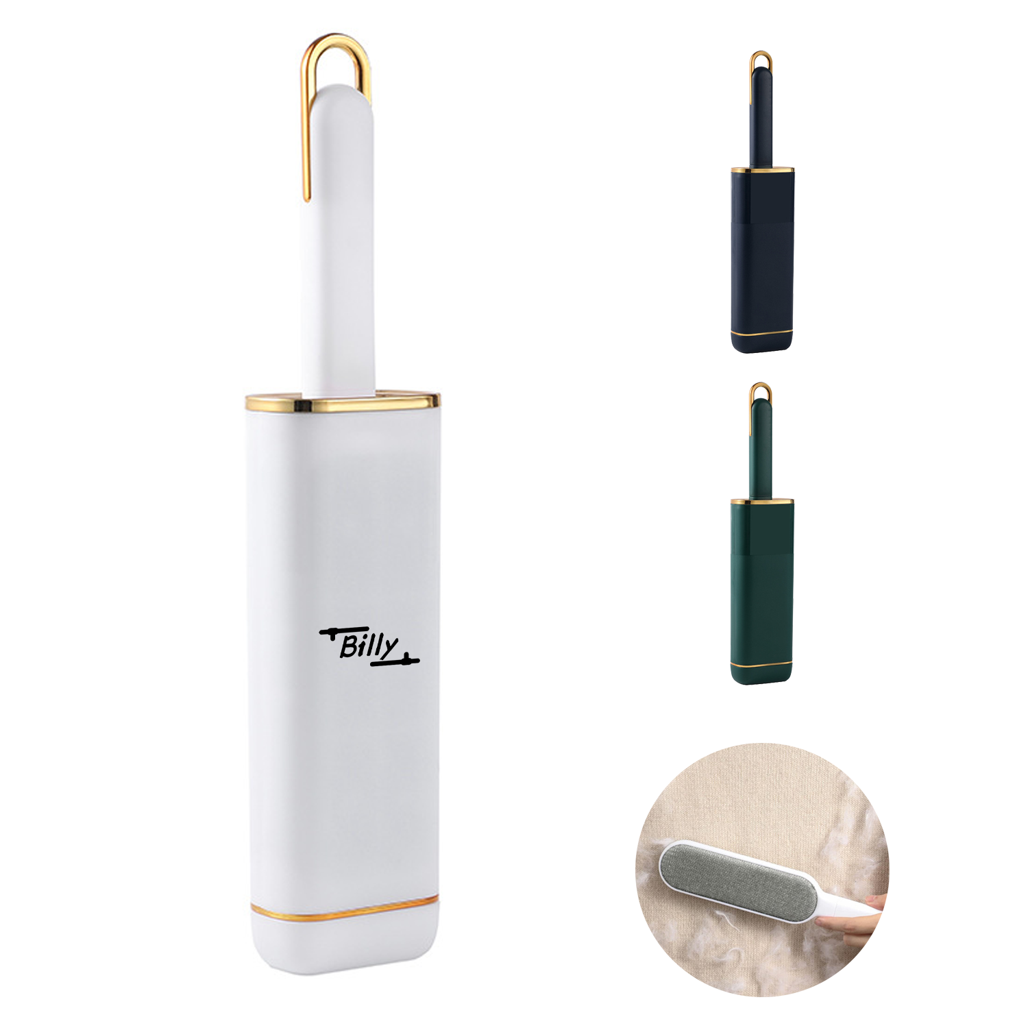 Double-Sided Electrostatic Lint Brush