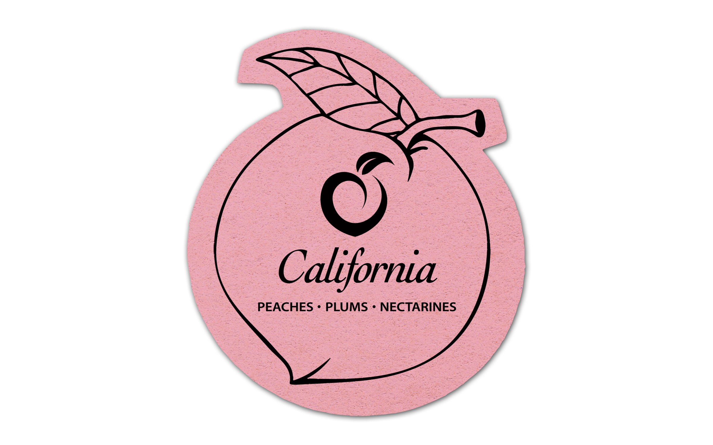 Peach Compressed Sponge 4PC 13