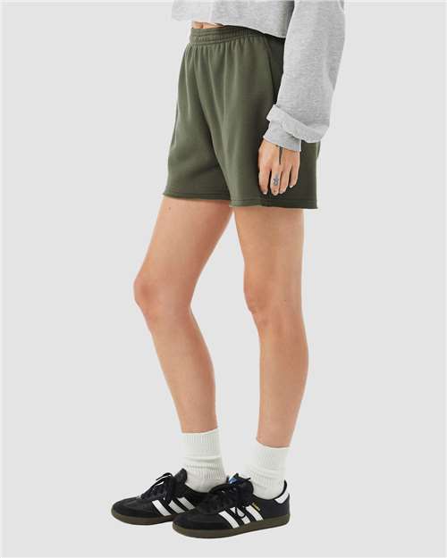 Women's Cutoff Fleece Shorts - 3787 8
