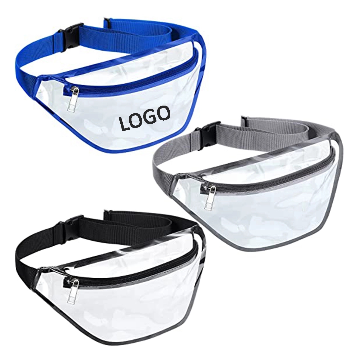 Adjustable Travel Transparent Waist Bag 3