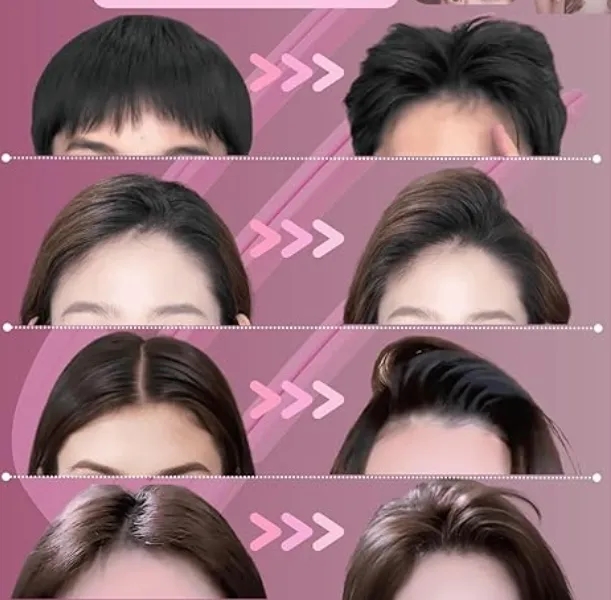 Korean Volumizing Hair Comb Set with Root Clips for Fluffy Bangs No Heat Styling 5