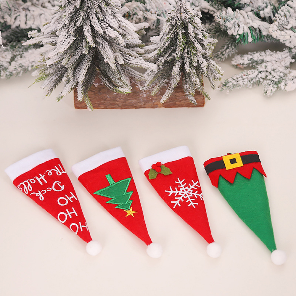 Christmas Hat Knife and Fork Bag 6