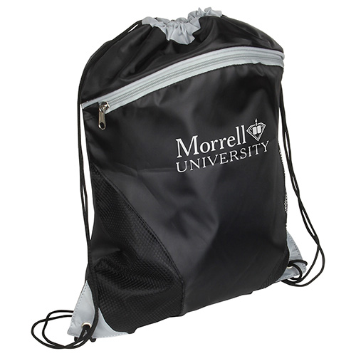 Cyclone Mesh Curve Polyester Drawstring Bag 5