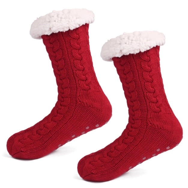 Fuzzy Slipper Socks 2