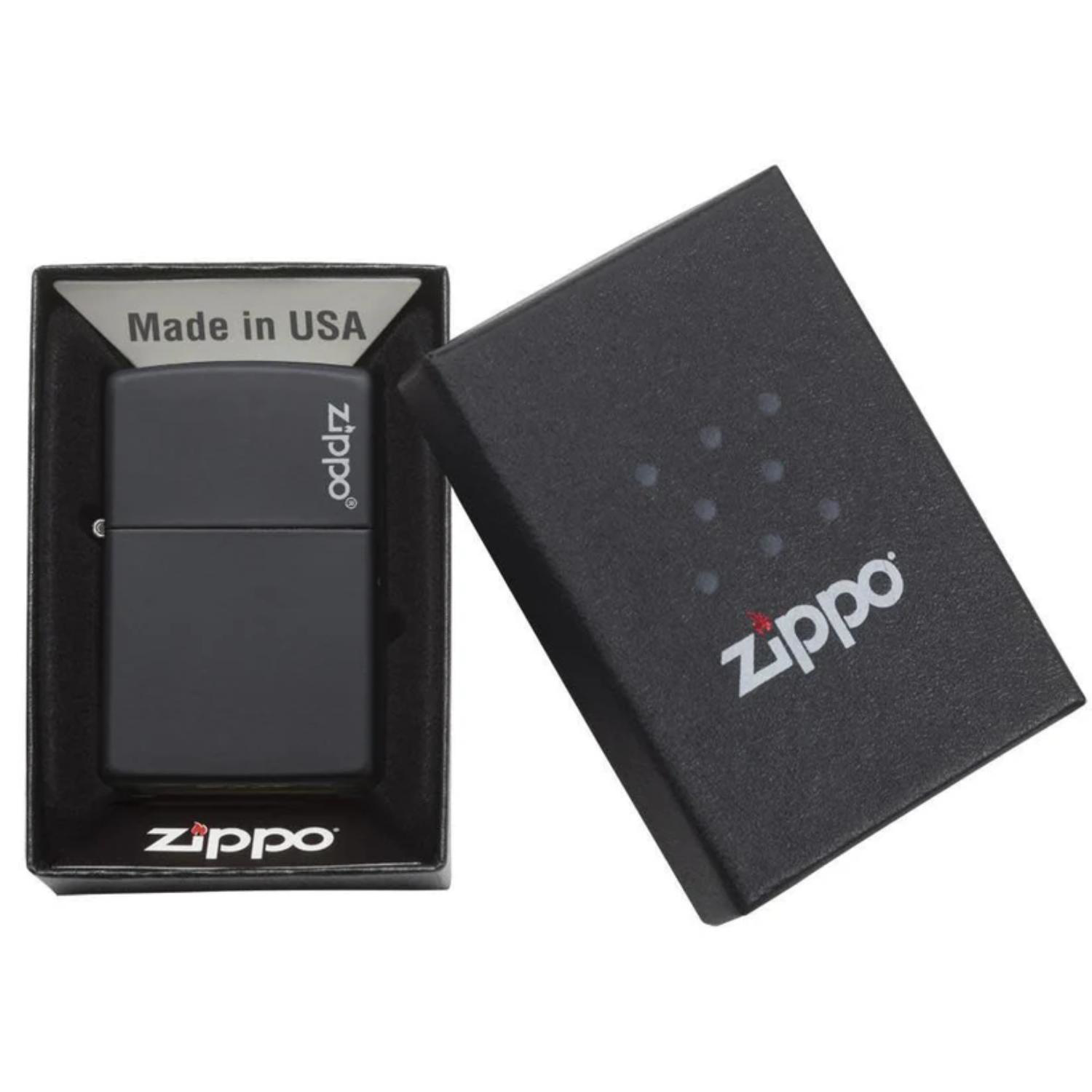 Zippo® USA-Made Classic Windproof Lighter w/ Logo 3