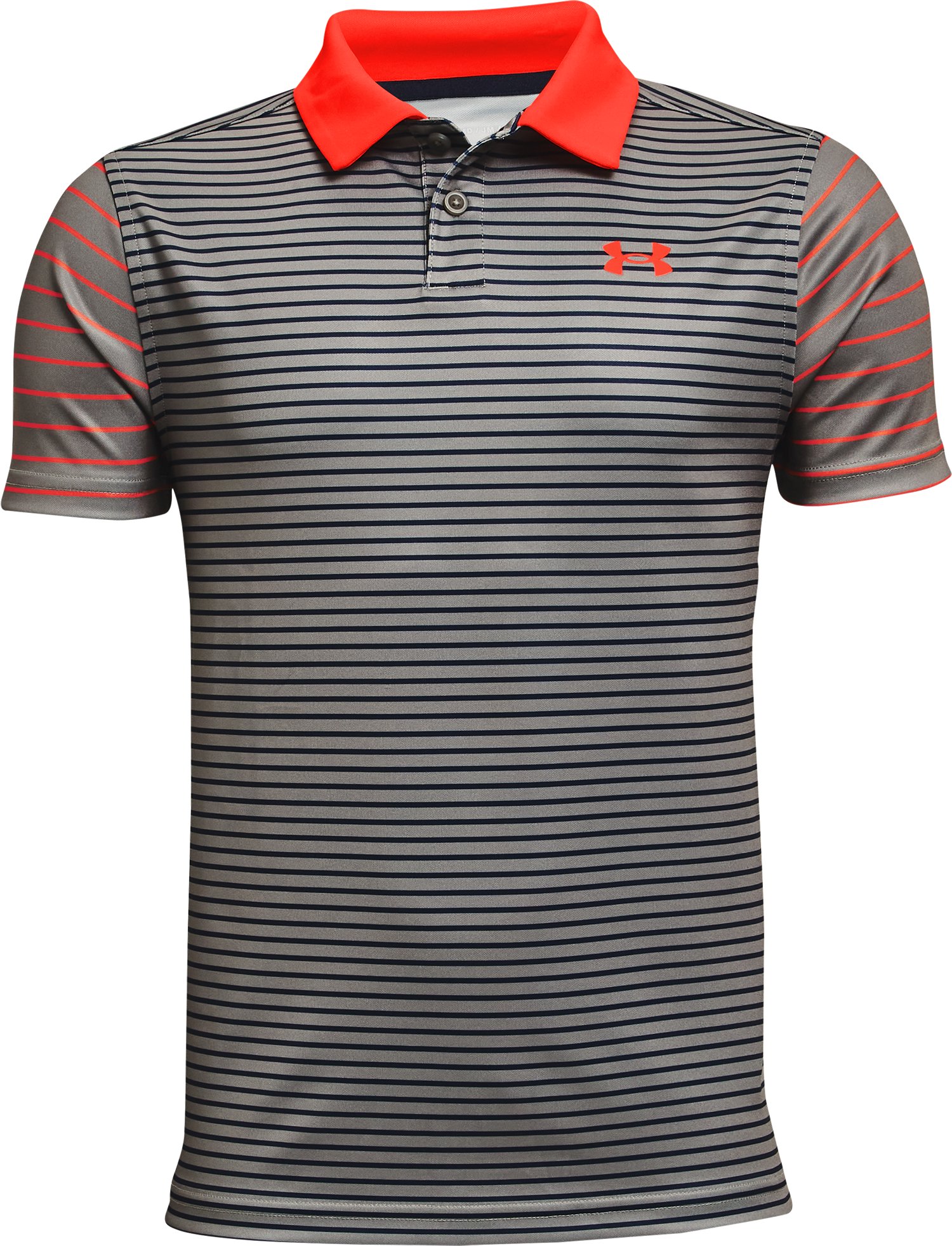Boys' UA Performance Mixed Stripe Polo  3