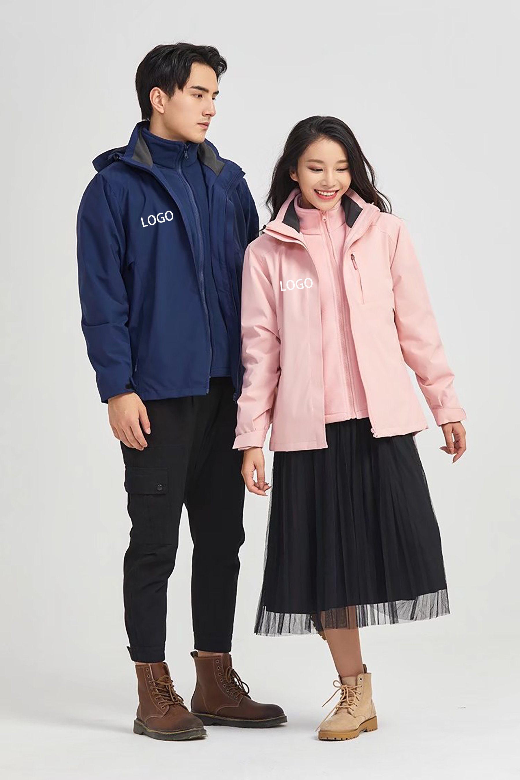 Warm Fleece Insulated Winter Snow Jacket 4