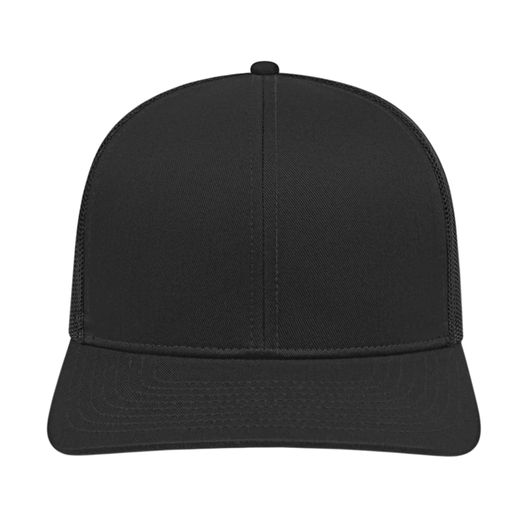 Cap America Poly/Cotton Trucker Mesh Back Cap 636