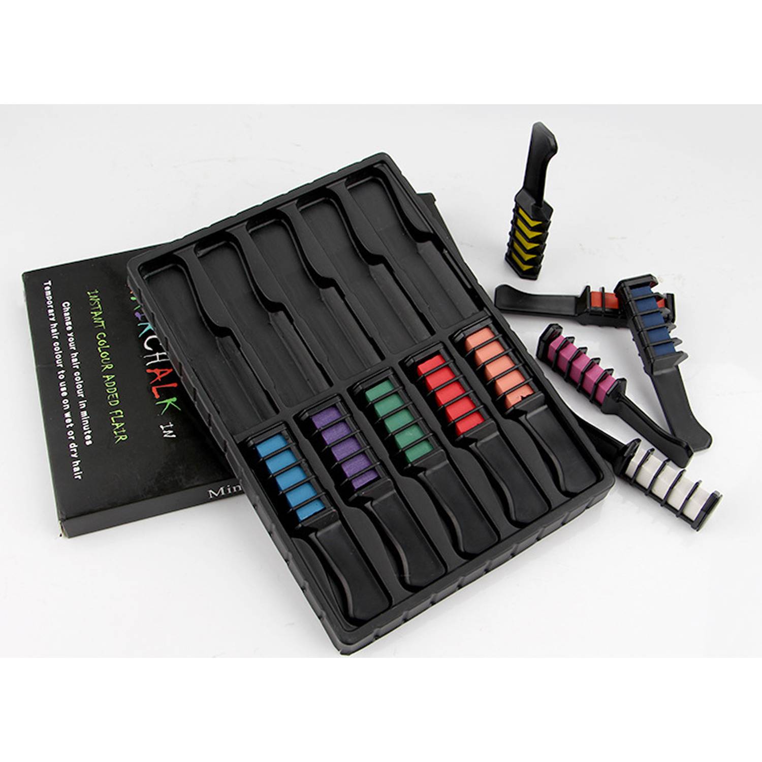 one-time 10-color hair dye stick 4