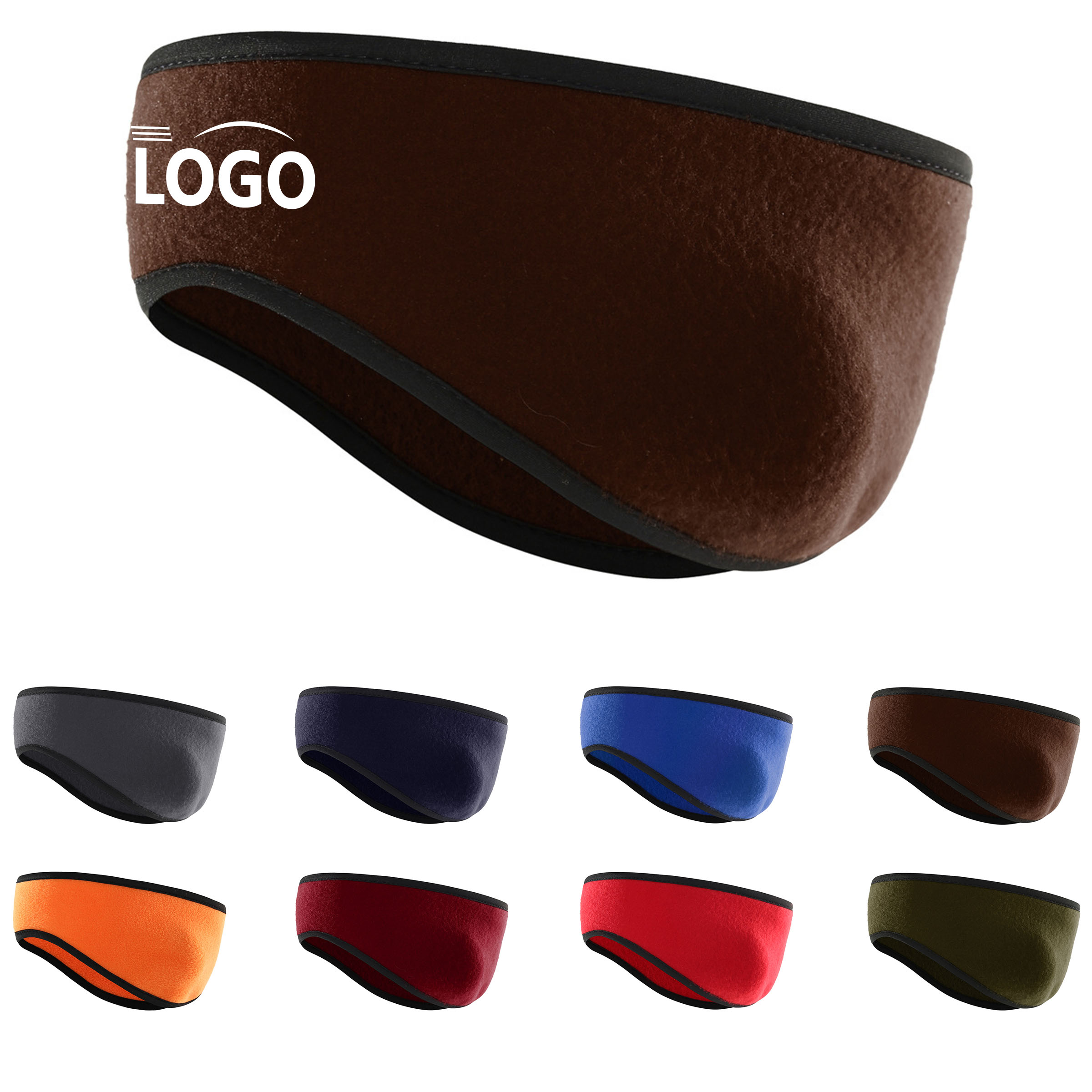 Warm Winter Fleece Headband for Active Outdoor Use 3