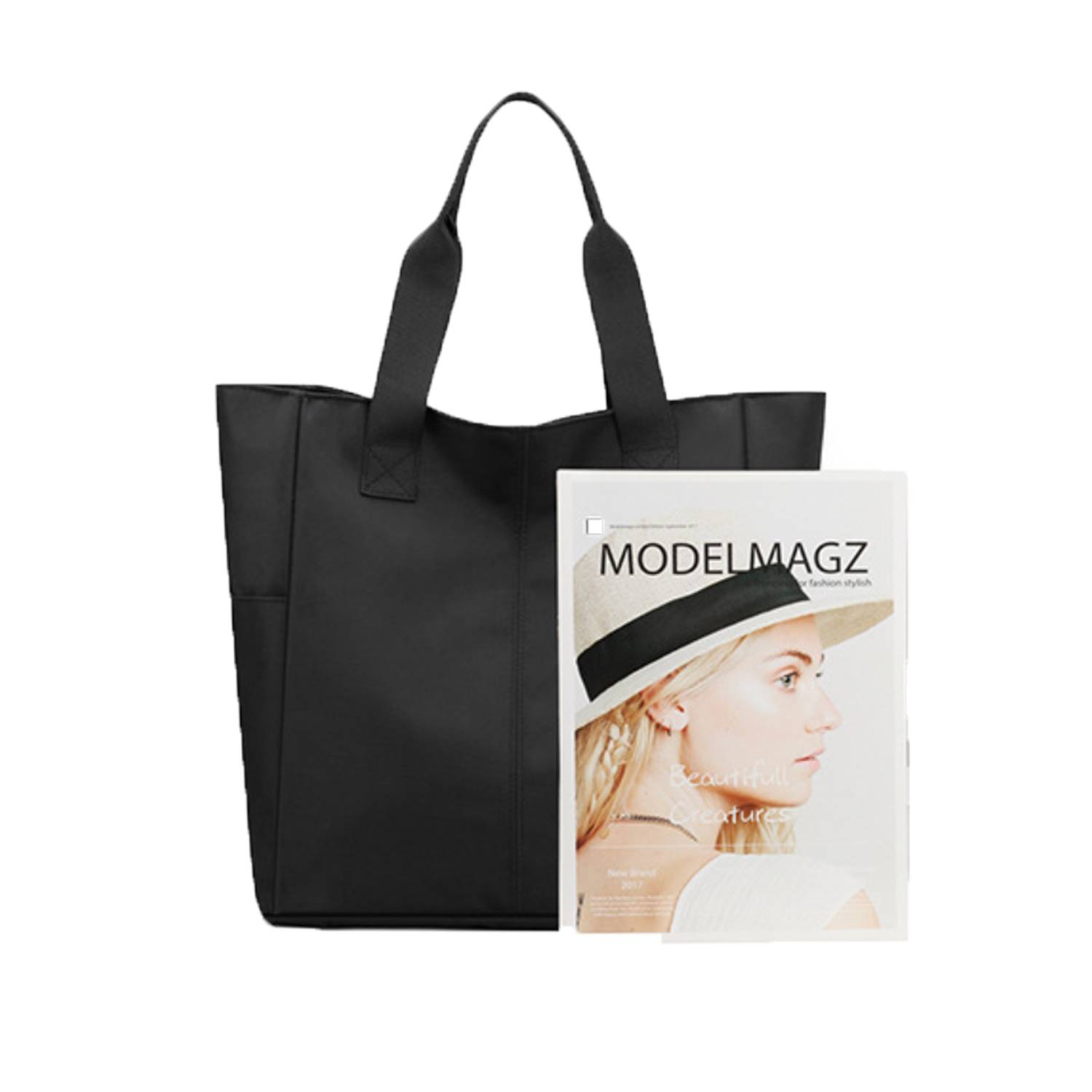 Nylon Business Handbag Tote Bag, custom tote bag with logo imprint 4