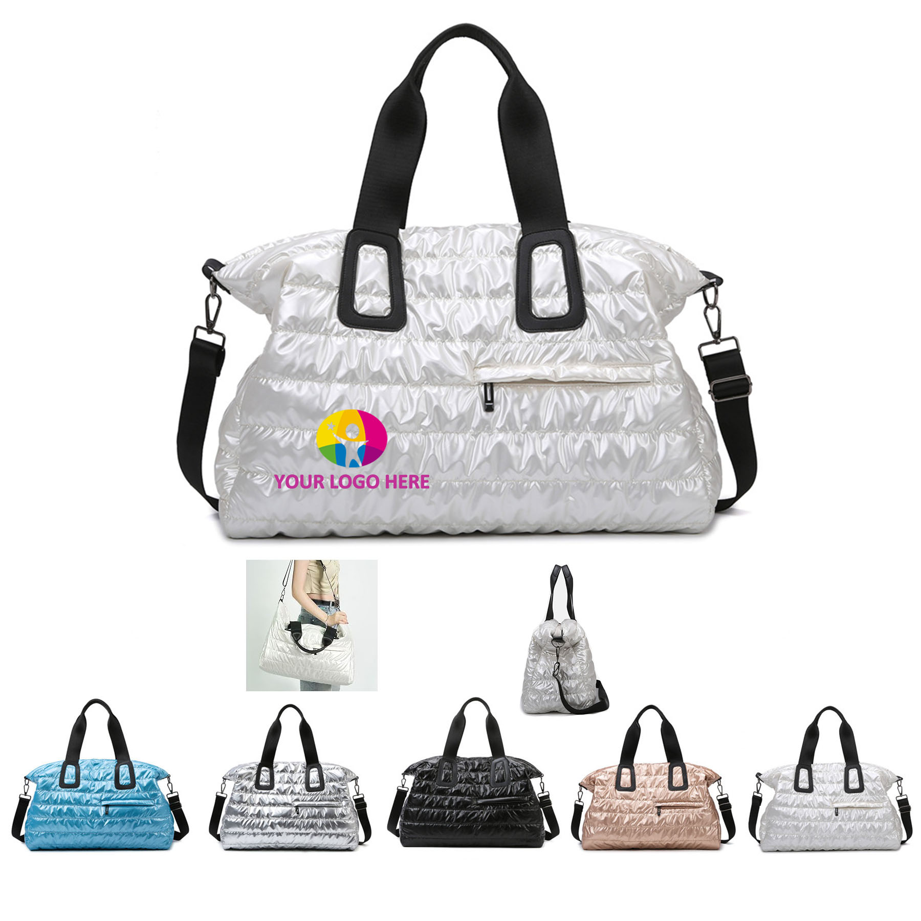 Quilted Puffer Bag 8