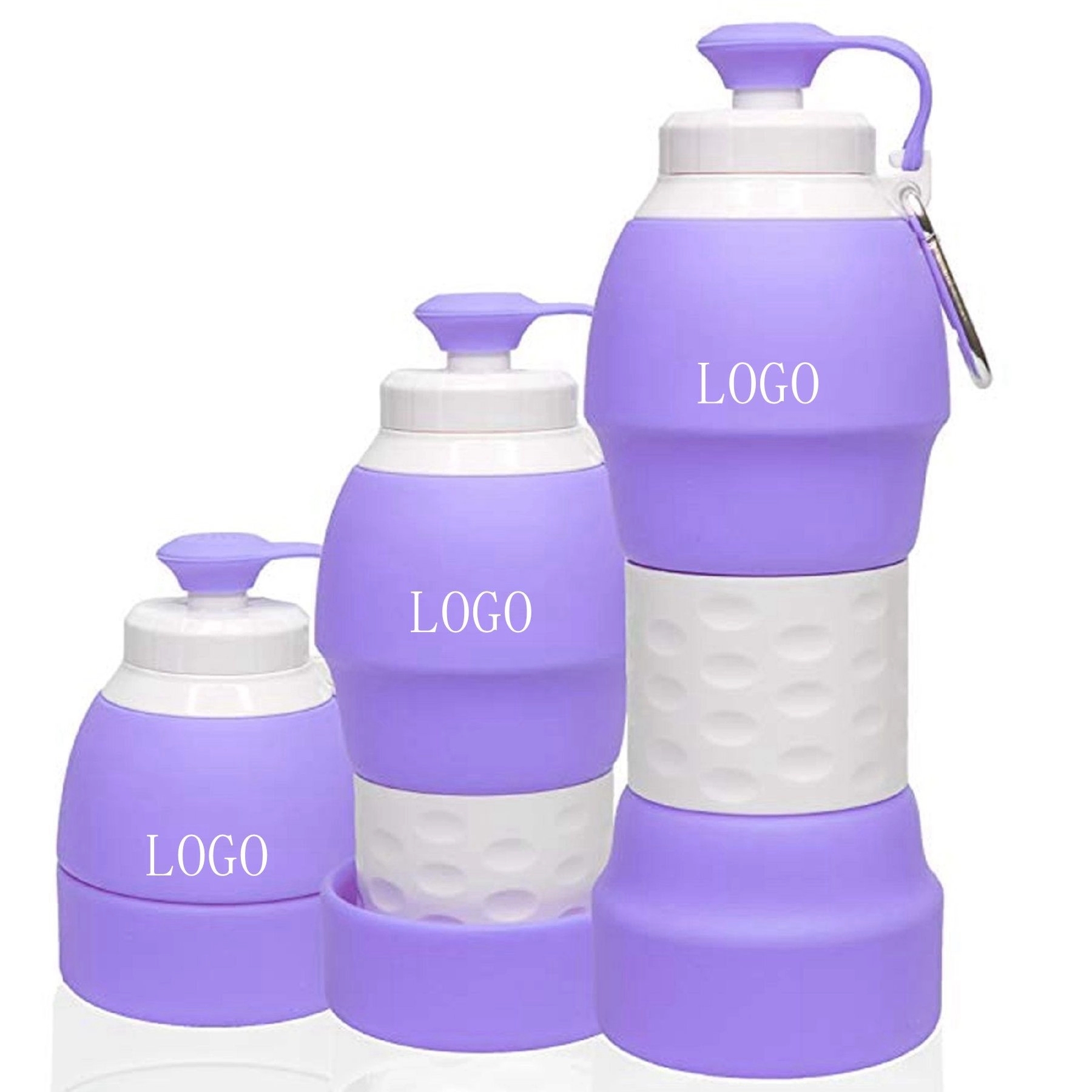 20 Oz. Reusable Collapsible Travel Bottle 4