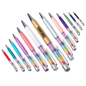 Metal Pen With Rainbow Diamonds 4