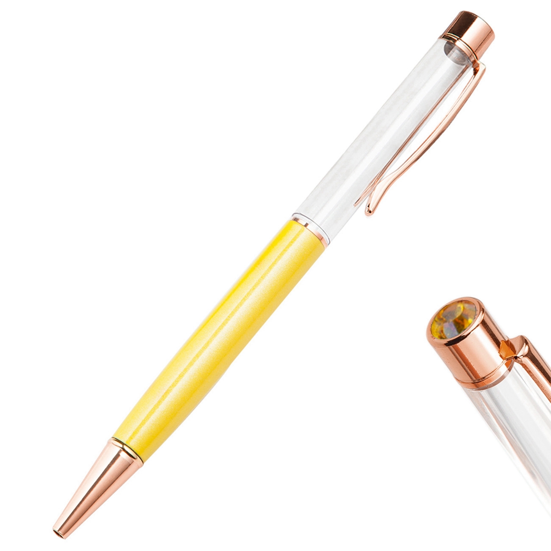 Crystal Air Tube Ballpoint Pen 17
