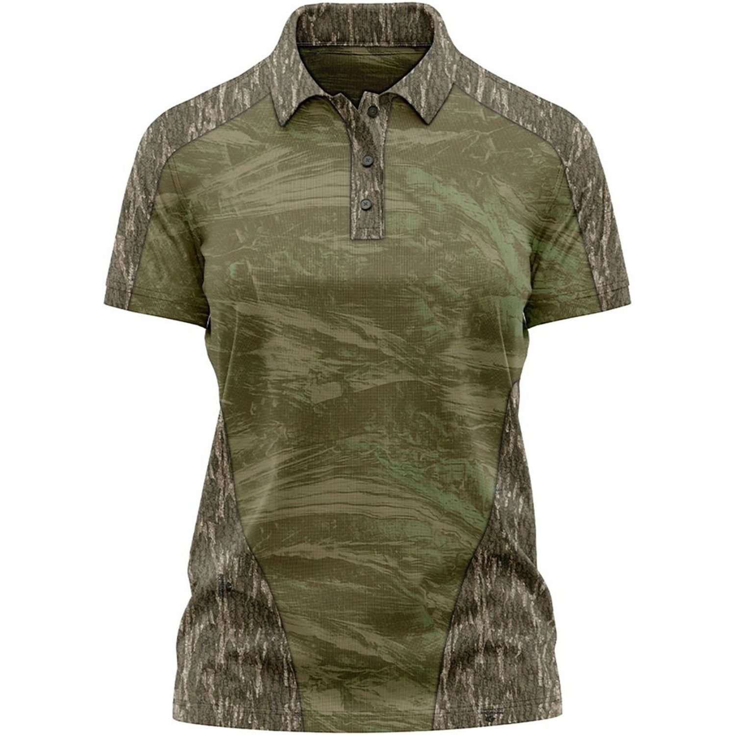 Mossy Oak® Women's 4.4 oz. Polyester Interlock Raglan Polo Shirt 5