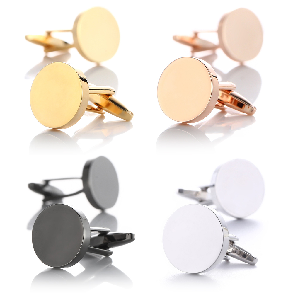 Sandblasted Polished Cufflinks 3