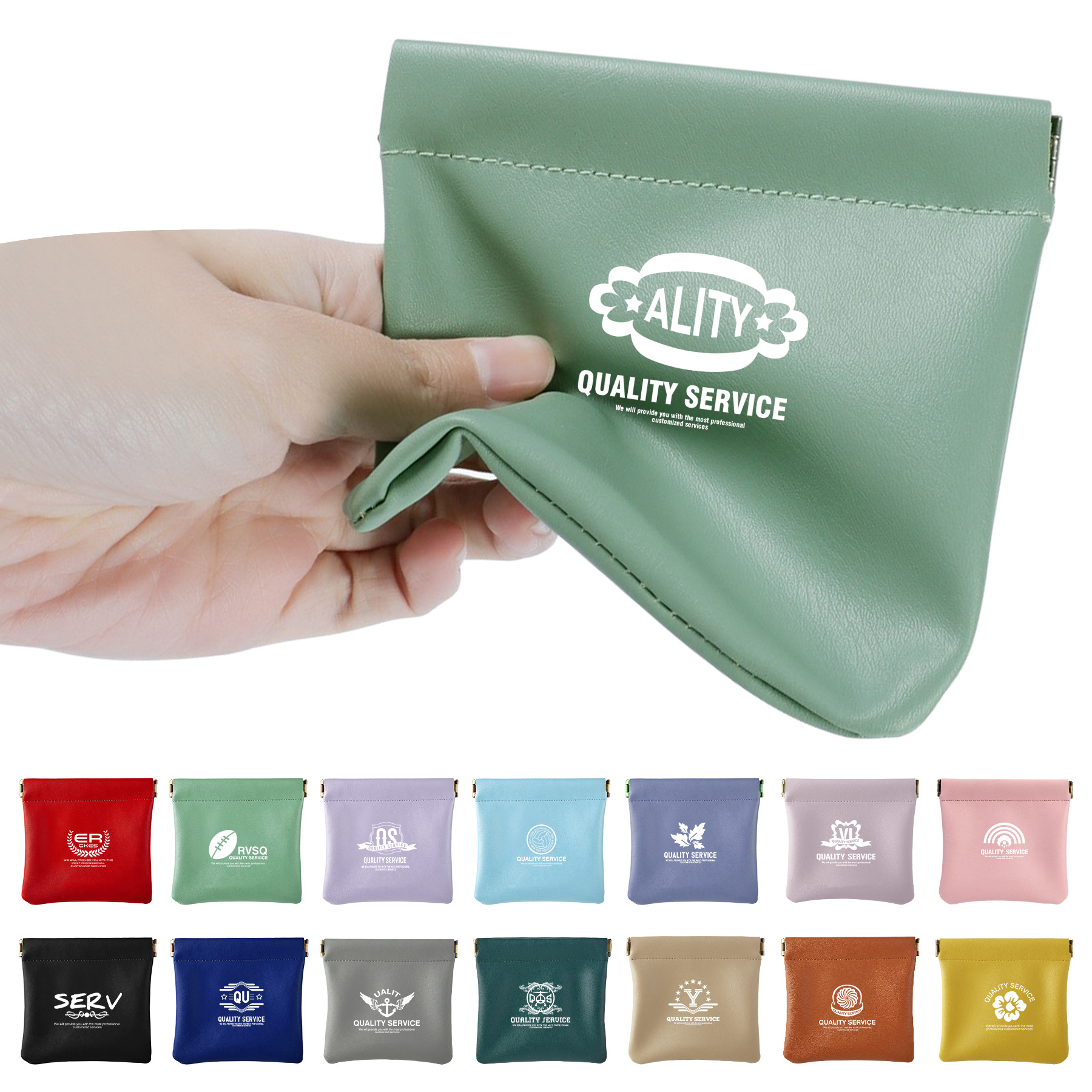 Portable Squeeze Magnetic Coin Purse 4