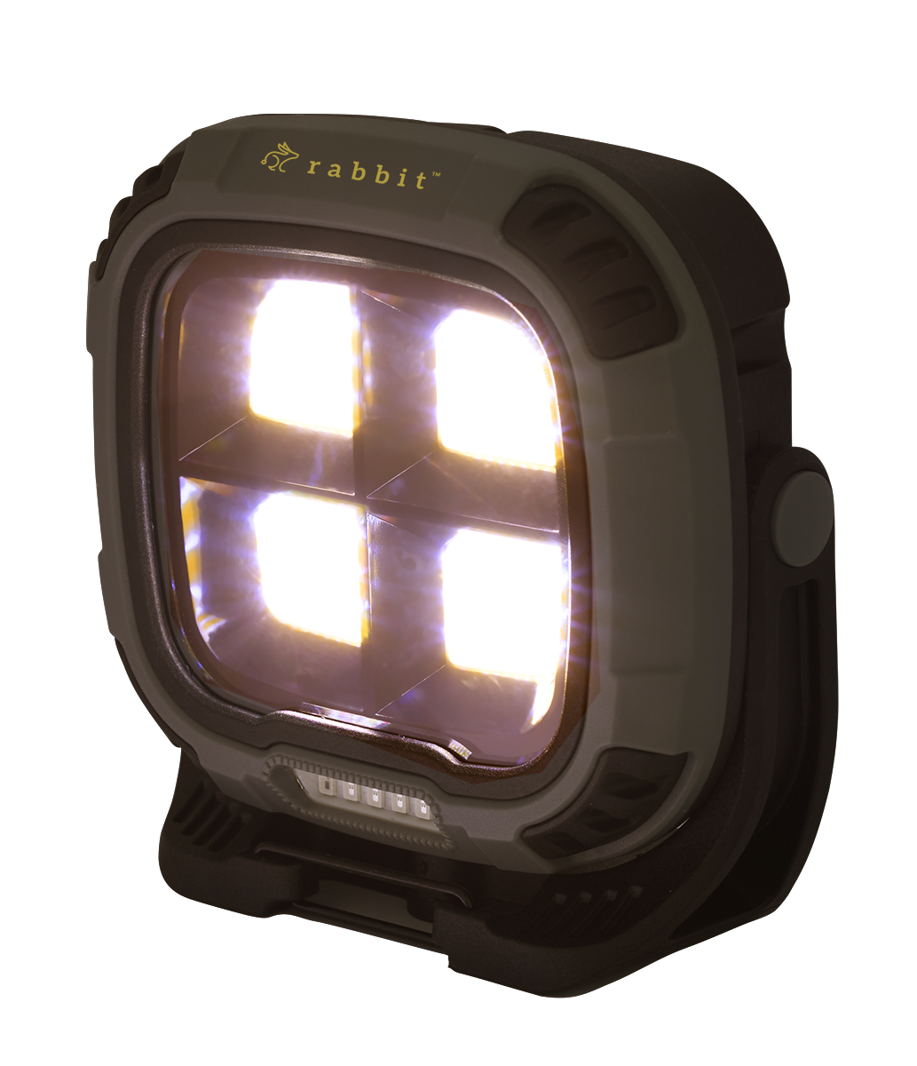 Rechargeable 20W COB Quad Worklight 24