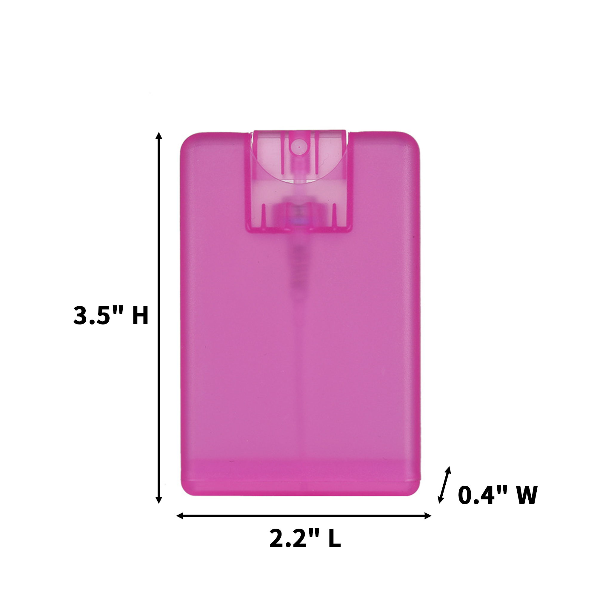 Credit Card Size Refillable Fine Mist Sprayer 7