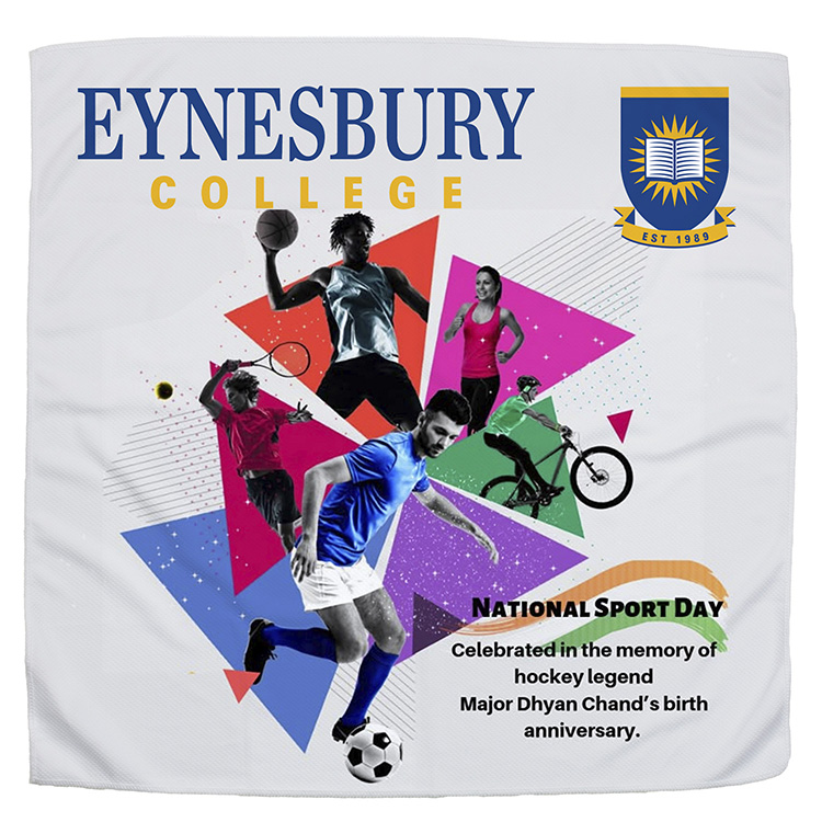 "THE COOLING BANDANA" – 22” H x 22” W