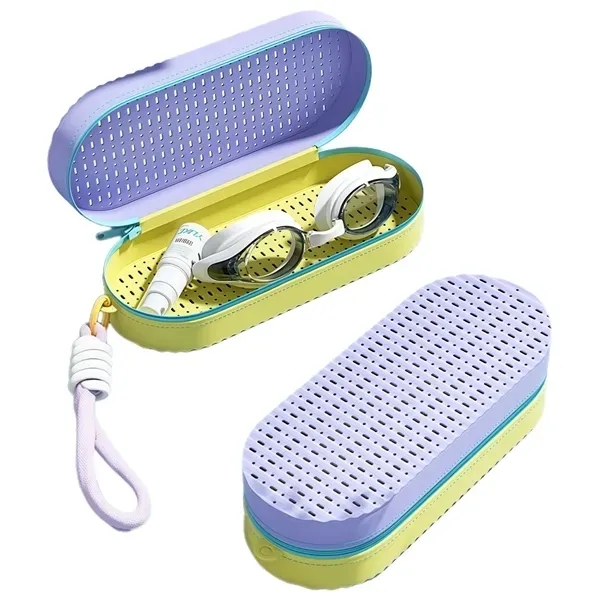 Soft Goggle Case with Swim Accessory and Drain Hole 9