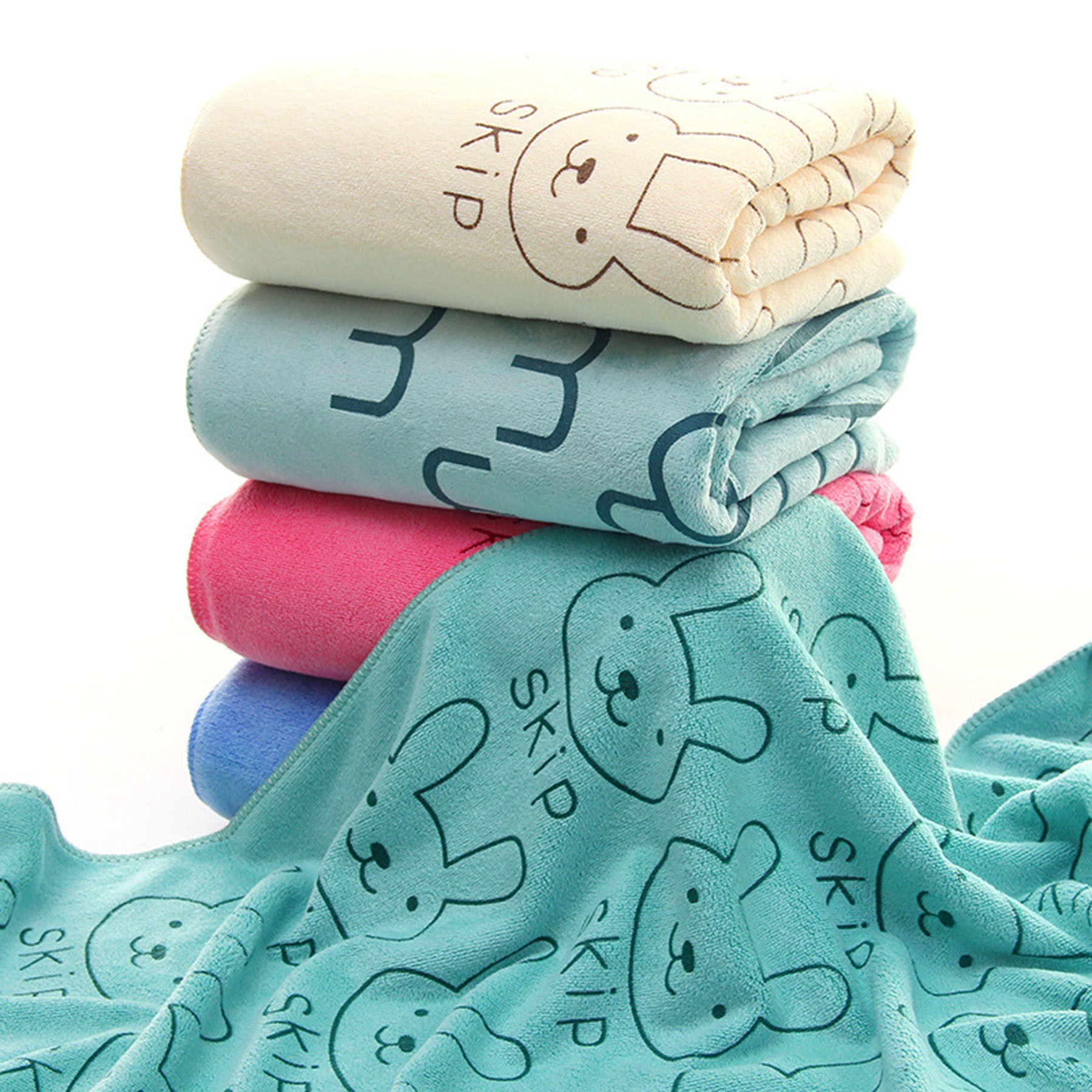 Baby Cartoon Bath Towel 2