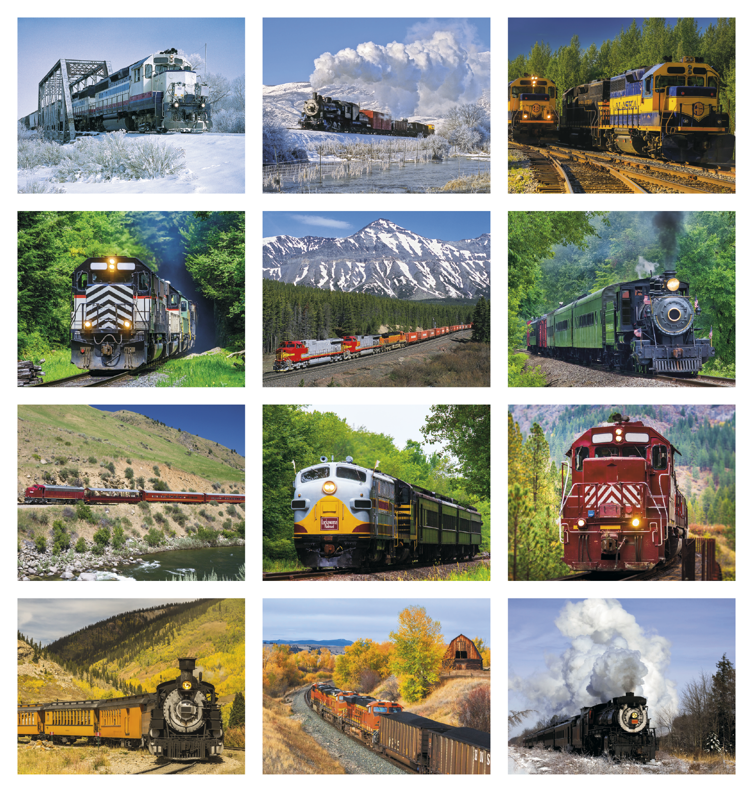 Triumph® Calendars Trains Calendar 33