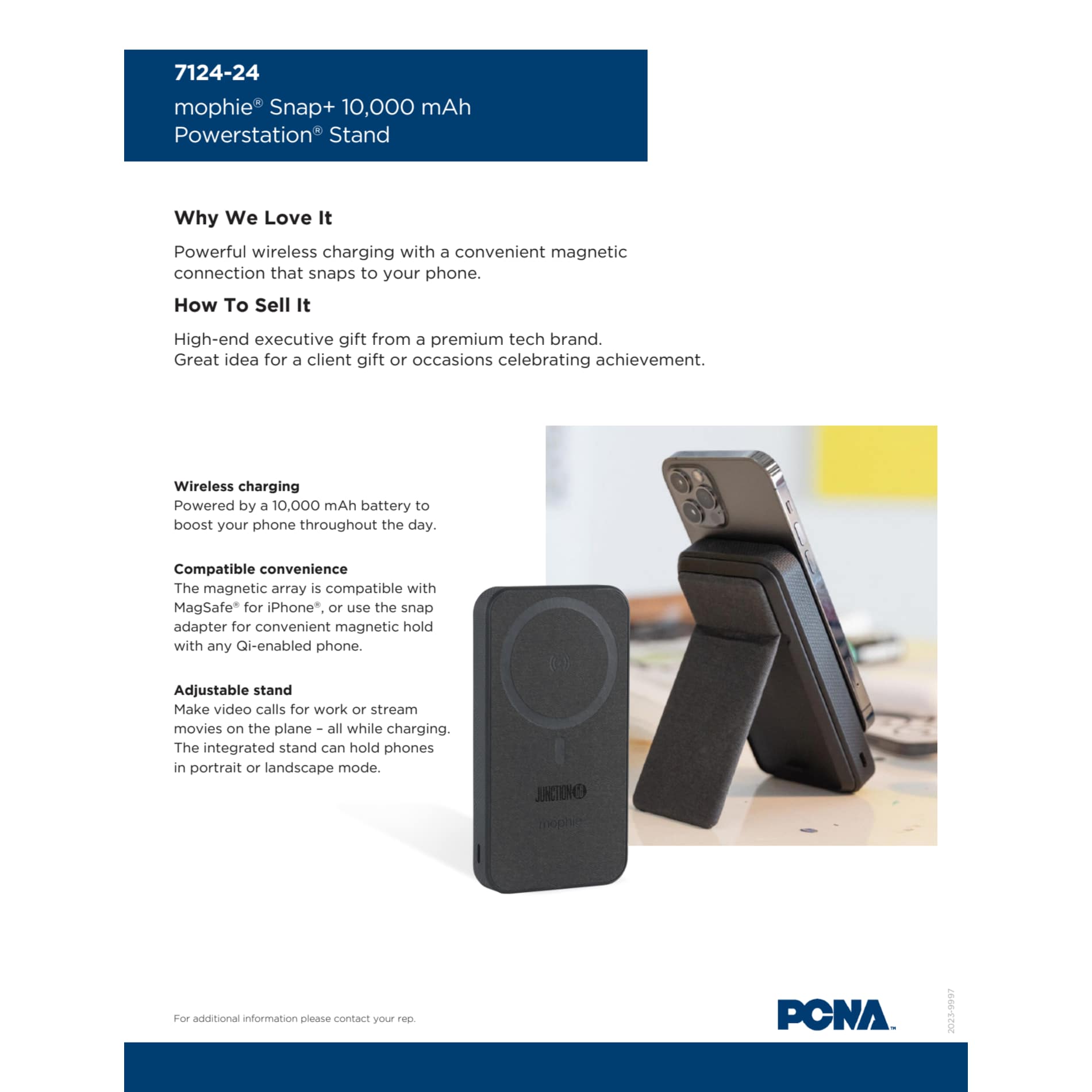 mophie® Snap + 10000 mAh Powerstation Stand 22