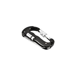 Versatile Carabiner Multitool Kit With Knife Flashlight 11