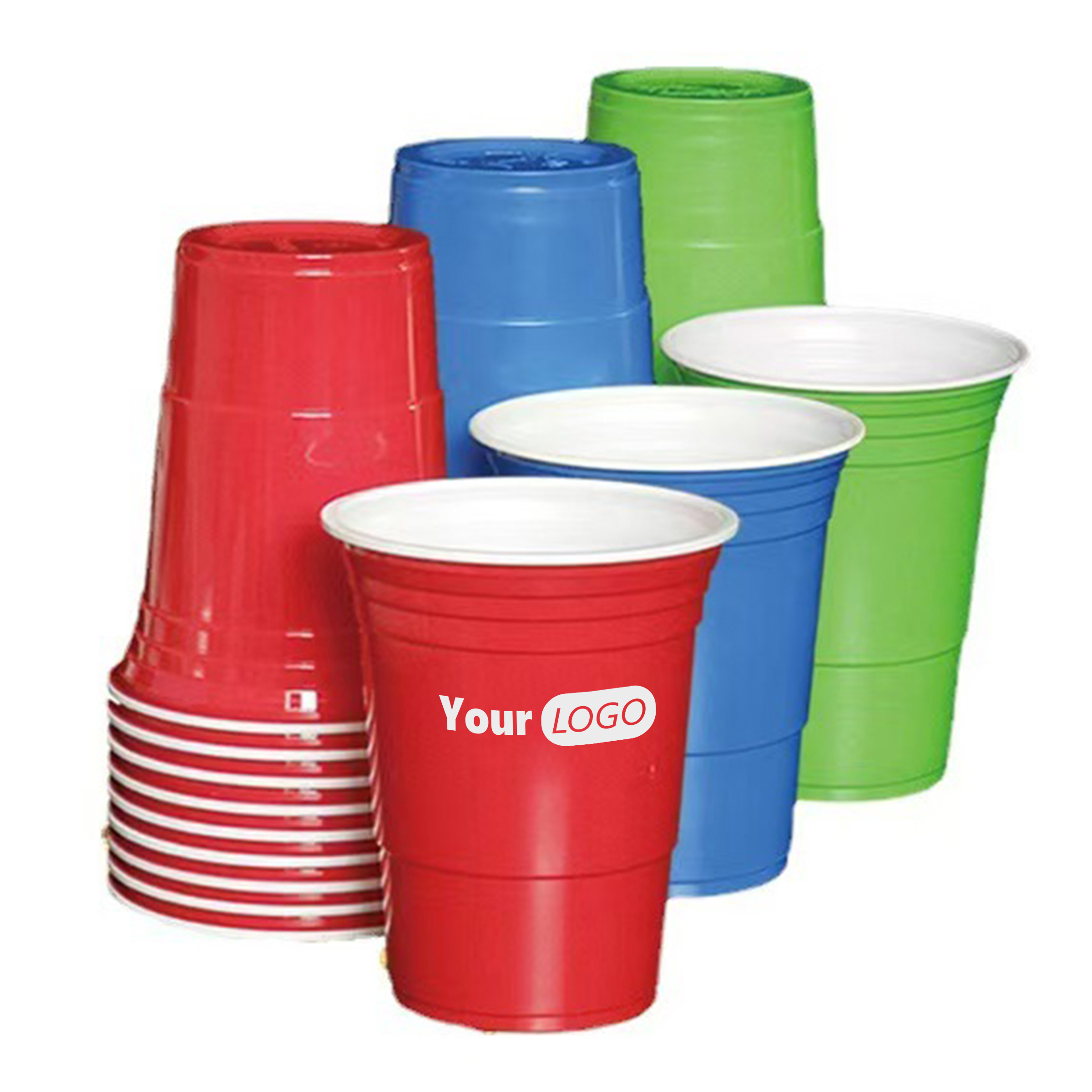 Plastic Personalized Disposable Cups 3