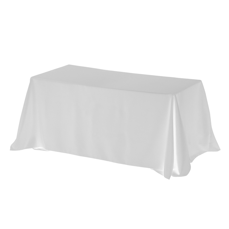 "Preakness Six" 3-Sided Economy Table Cover & Throws (One Color Print) / Fits 6 ft Table 18