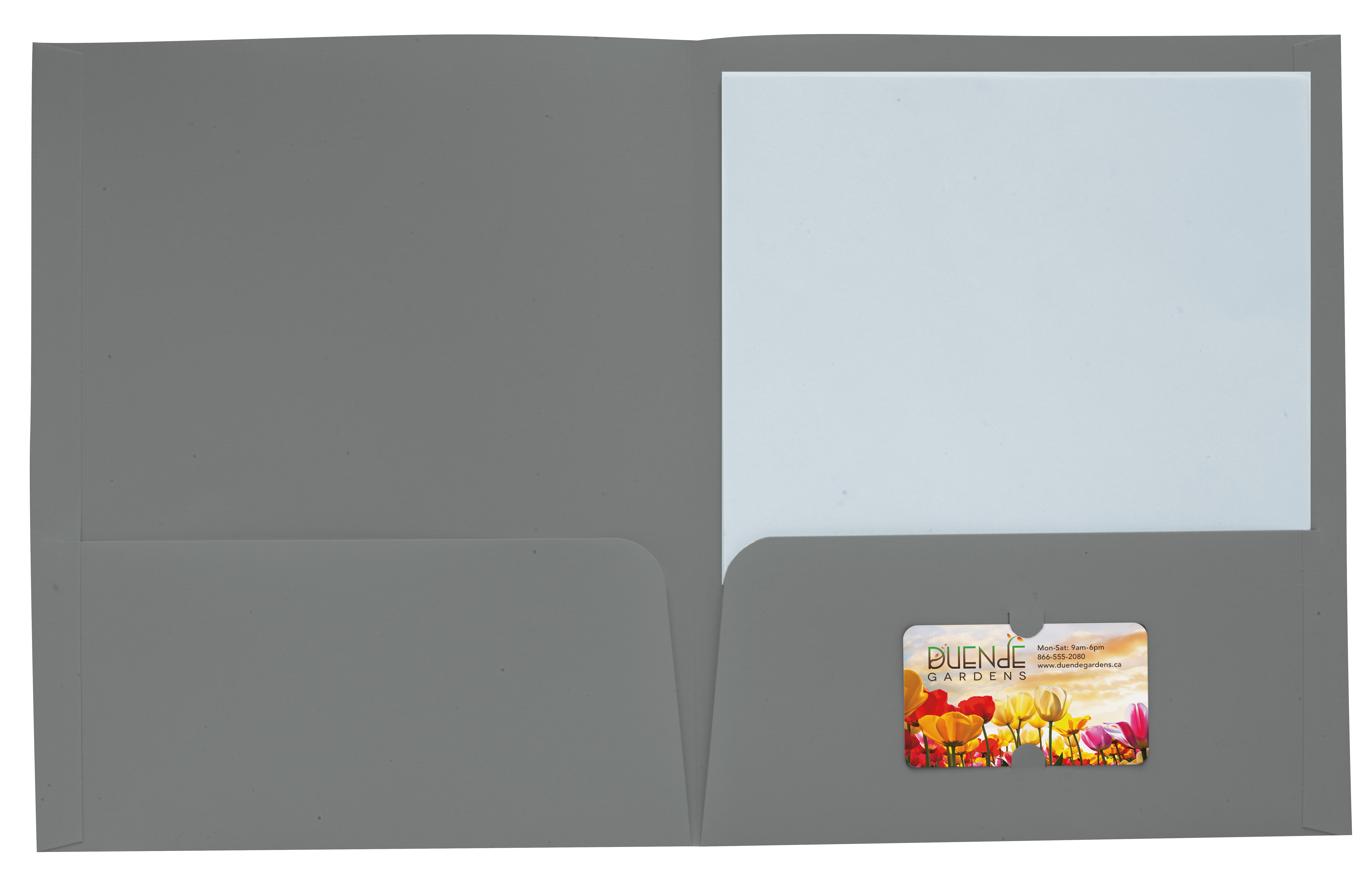 Good Value™ Linen Paper Folder 57