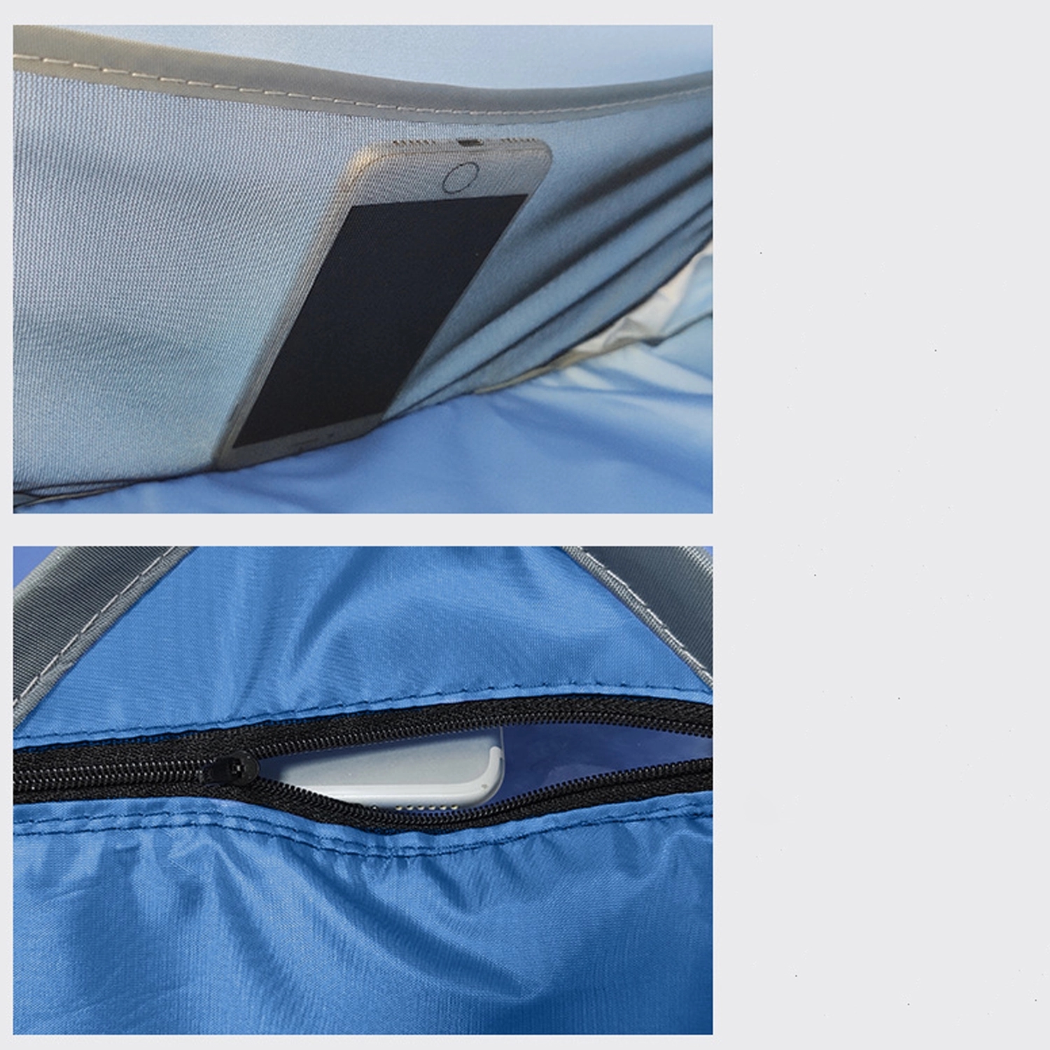 Outdoor Automatic Beach Sunshade Headrest Tent 4