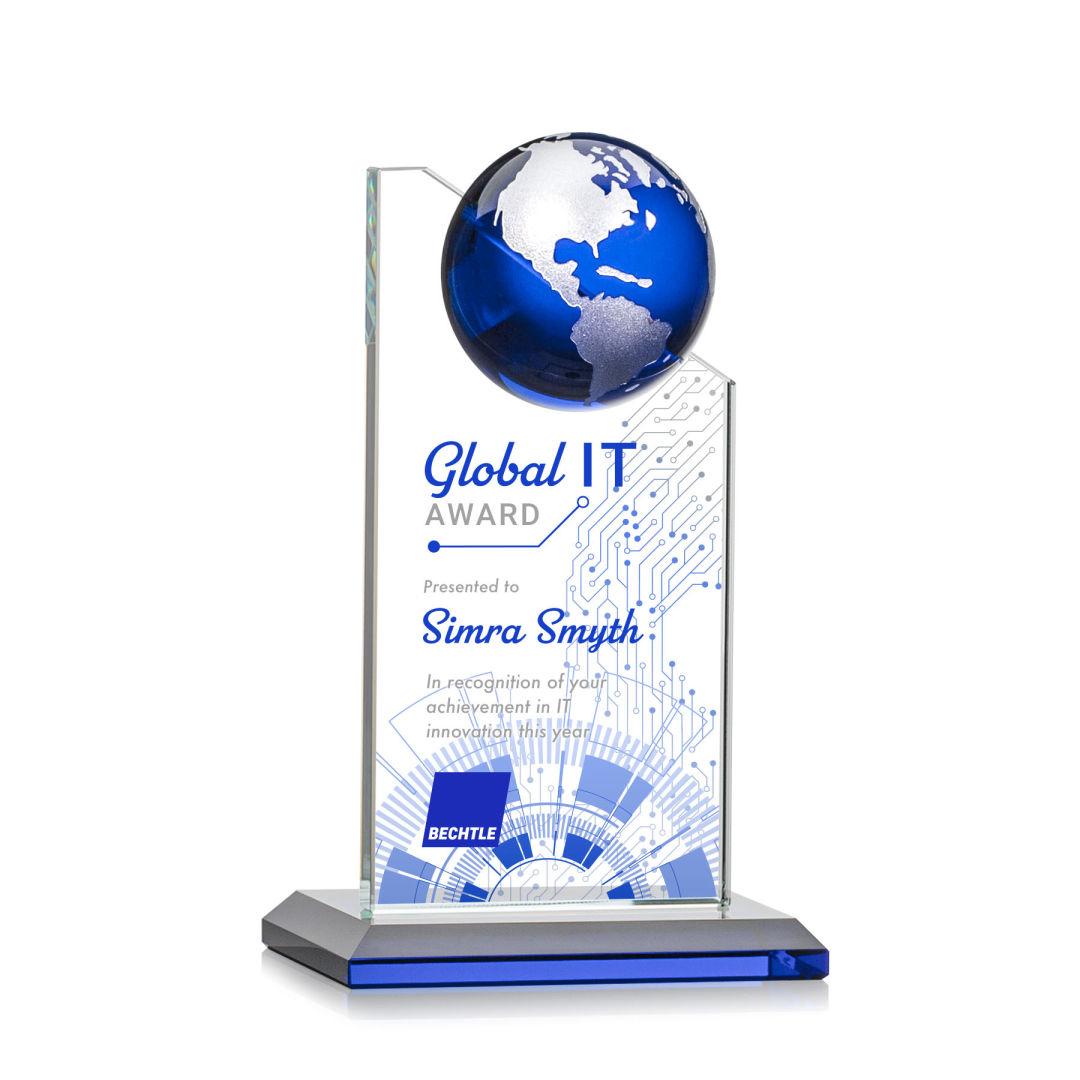 Arden VividPrint™ Award - Blue/Silver 4