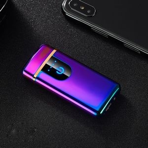 Sleek Round Angle Rectangle Electric Arc Lighter USB Charging 28