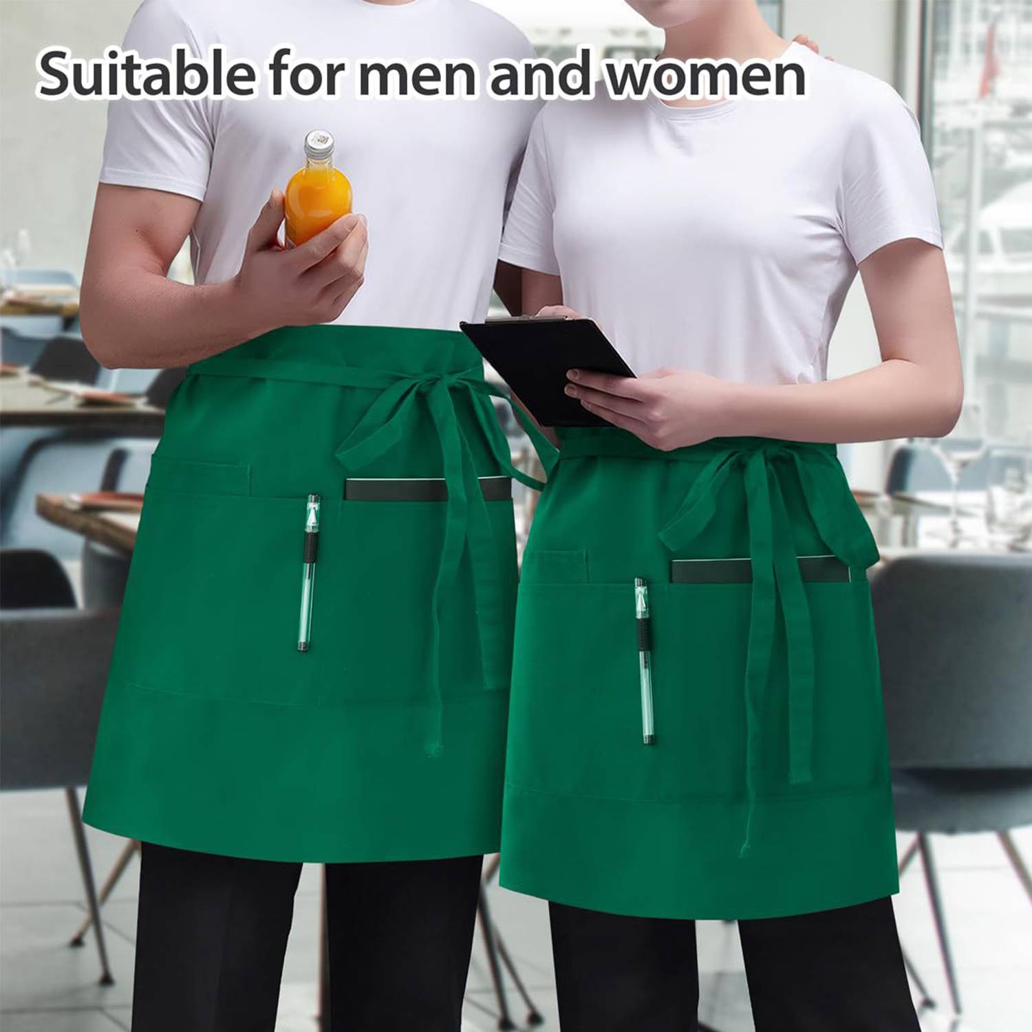 Stain-resistant Waterproof Custom Waiter Waist Apron 5