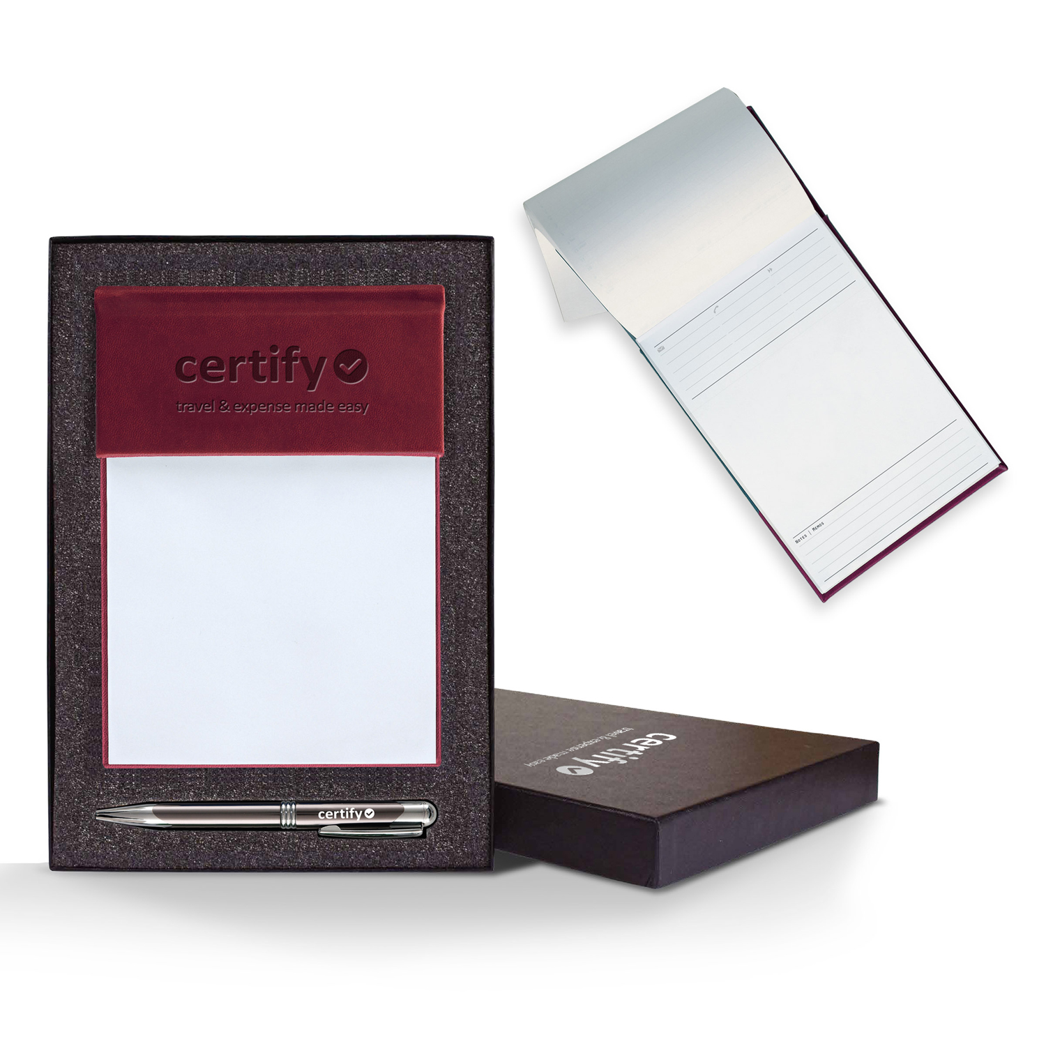 Castelli Tucson Medio White Page Cube Notes Gift Set 4