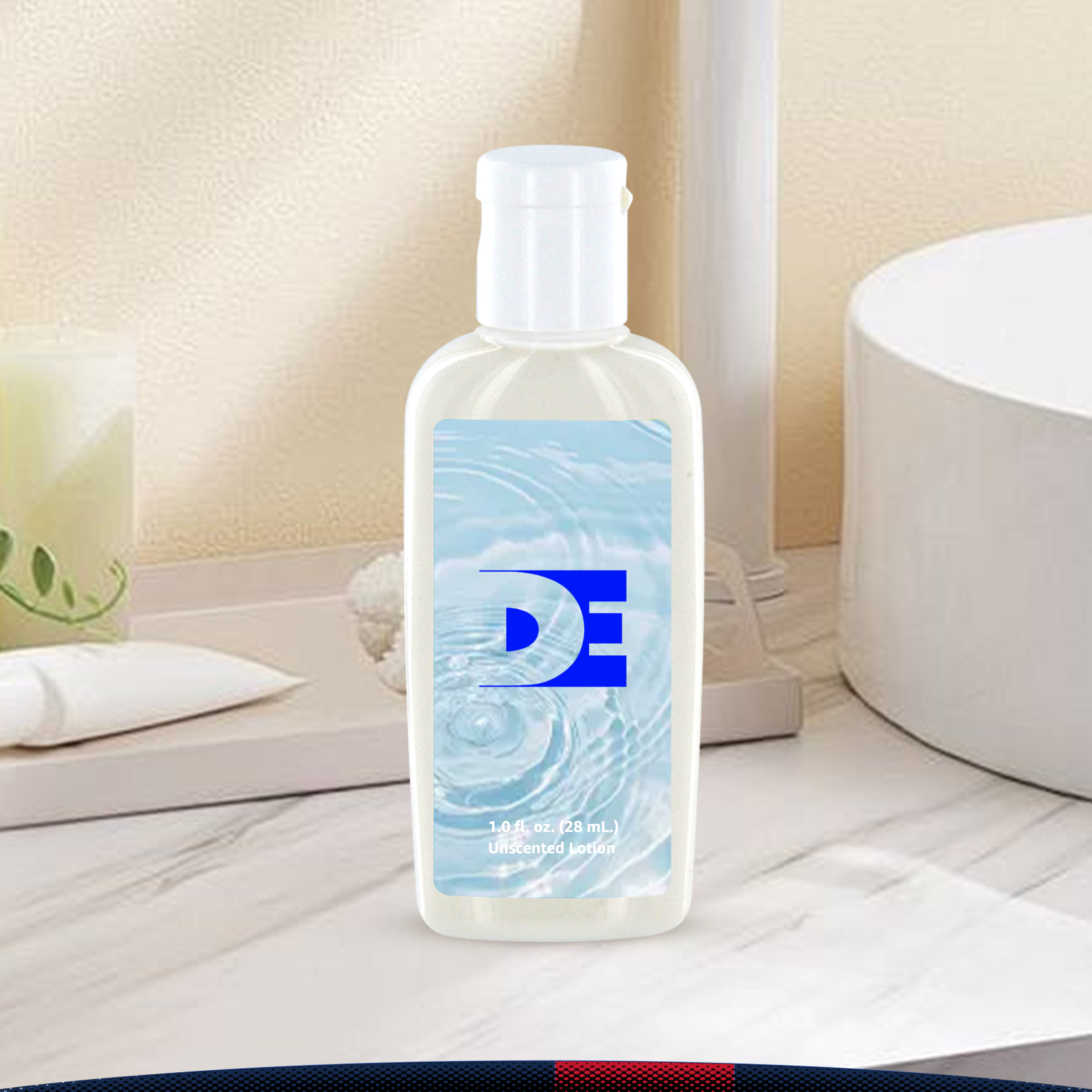 1 oz. Ashleigh Clear Oval Bottle Lotion 2