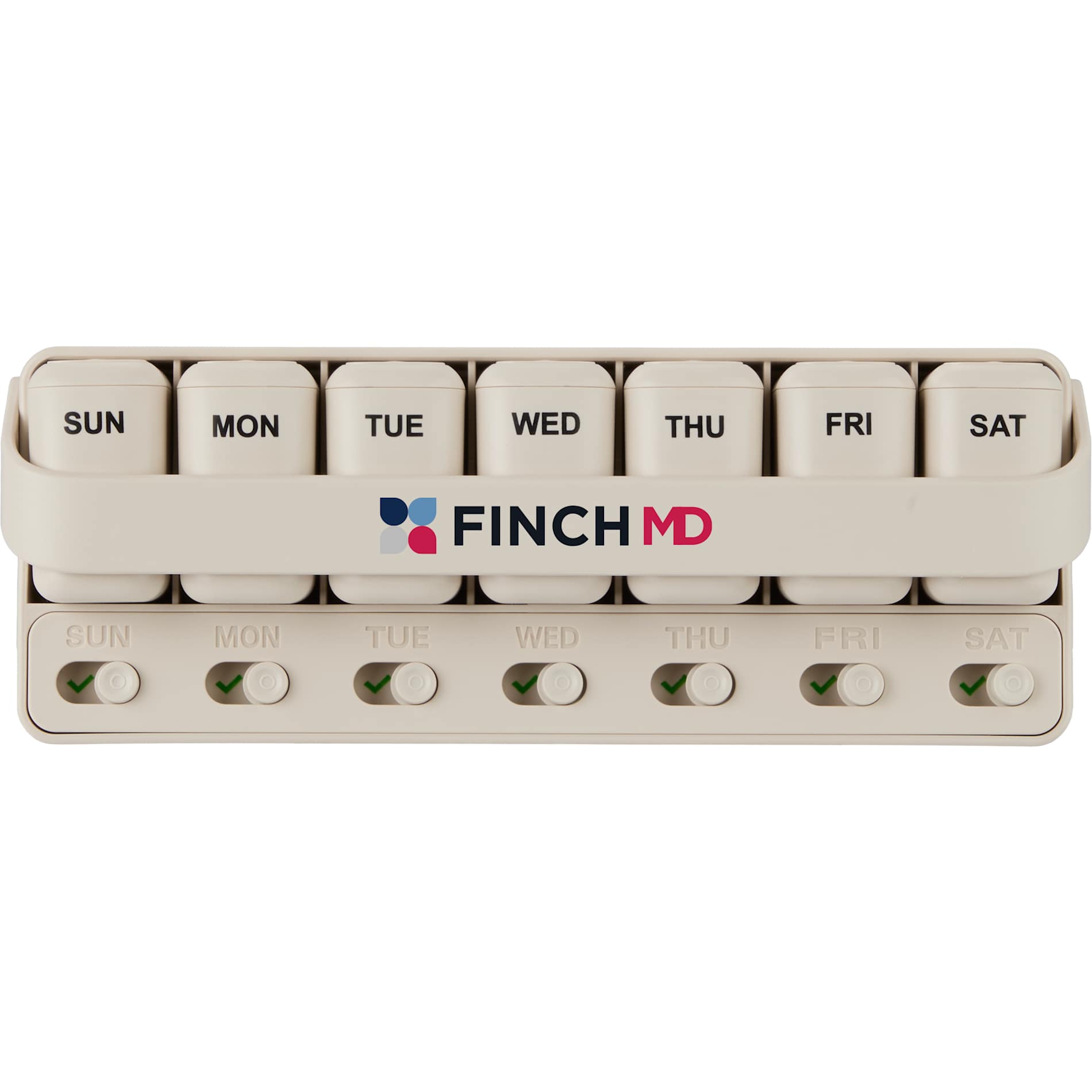 Wellable™ Daily Pill and Supplement Organizer