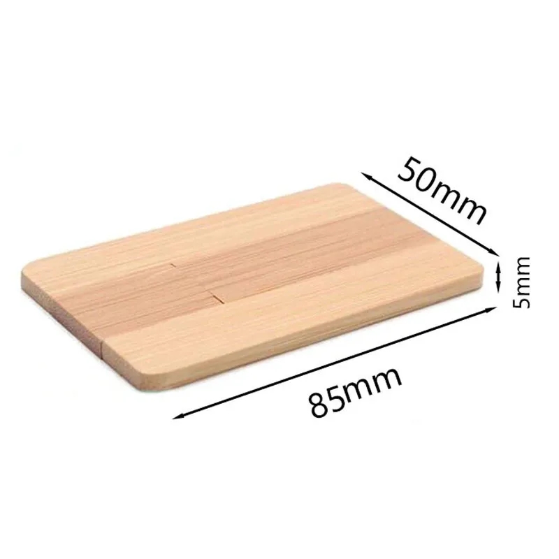 Wood Card USB Flash Drive 32GB 8