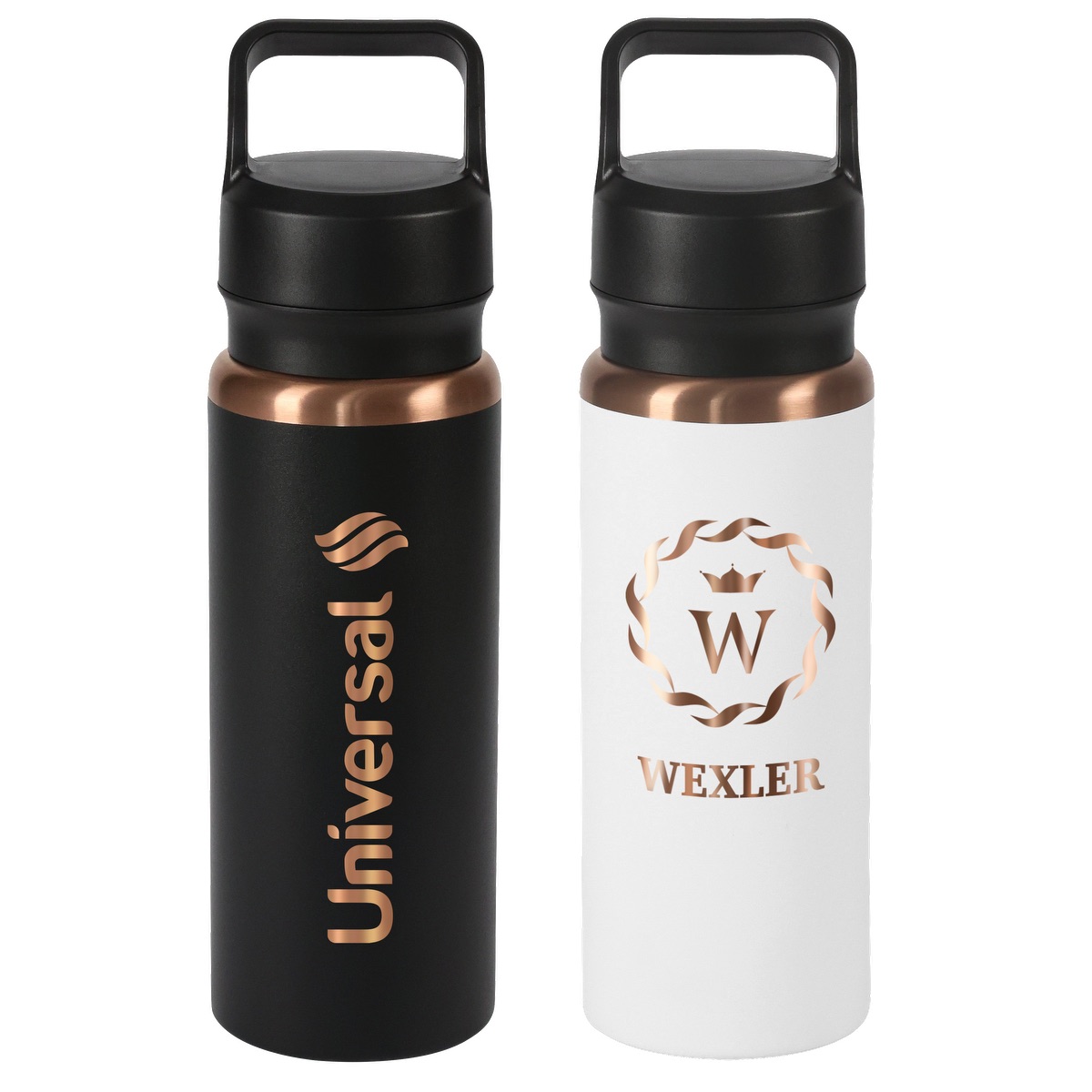 28oz Urban Peak® Dual Top Copper Water Bottle