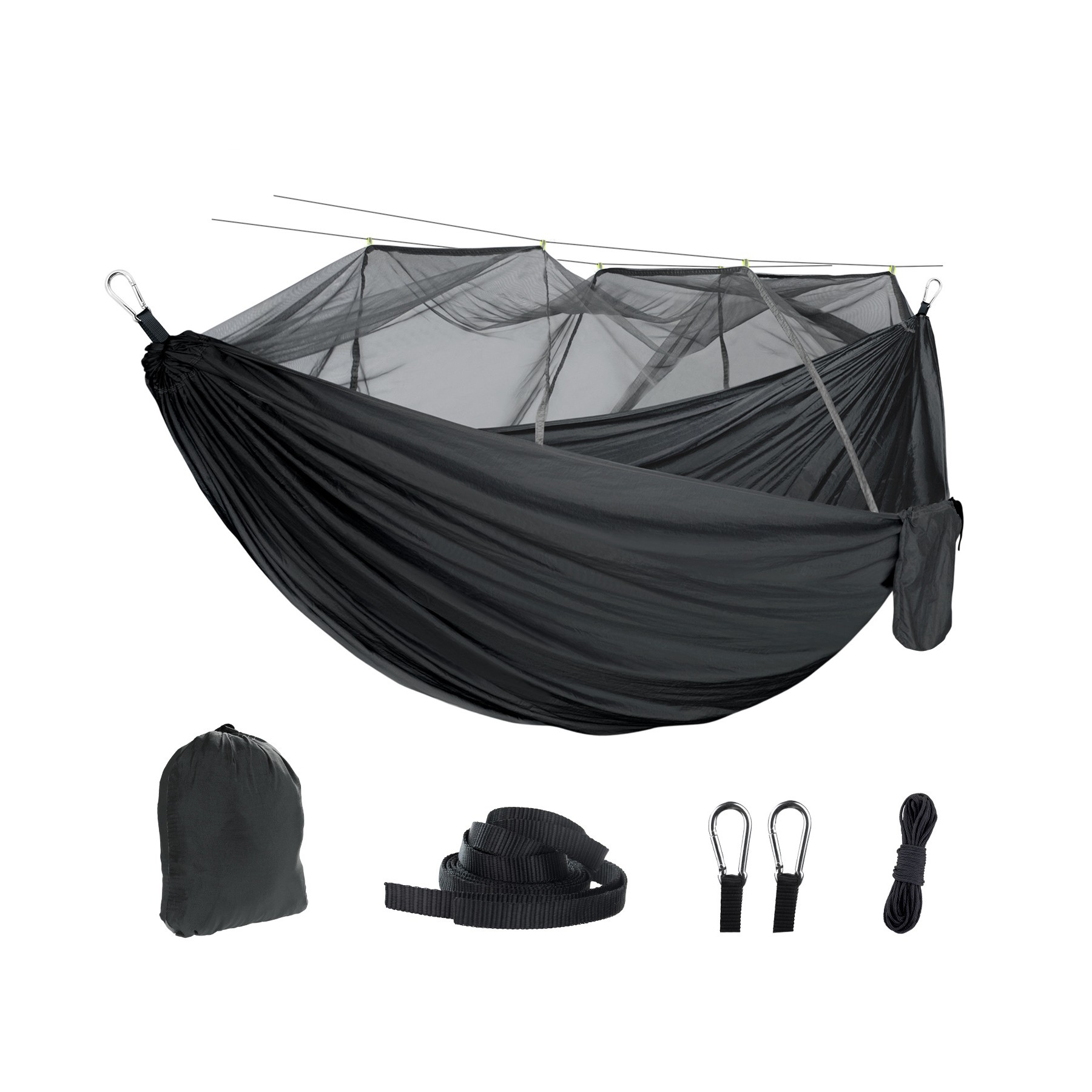 Camping Hammock With Mosquito Net 13