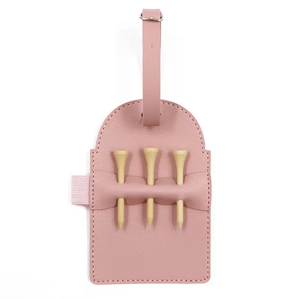 2-in-1 Golf Bag Tags With Tees 3